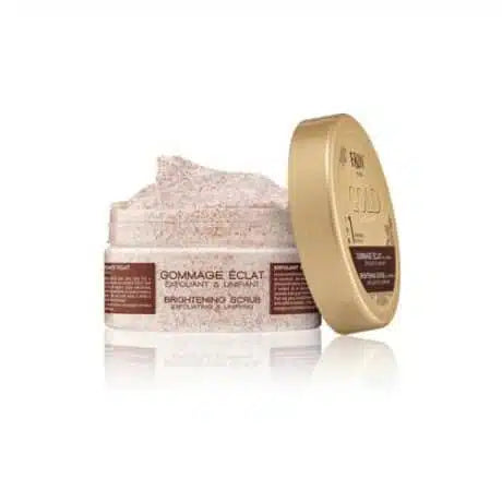 مقشر تفتيح البشرة بالأرغان | الذهب